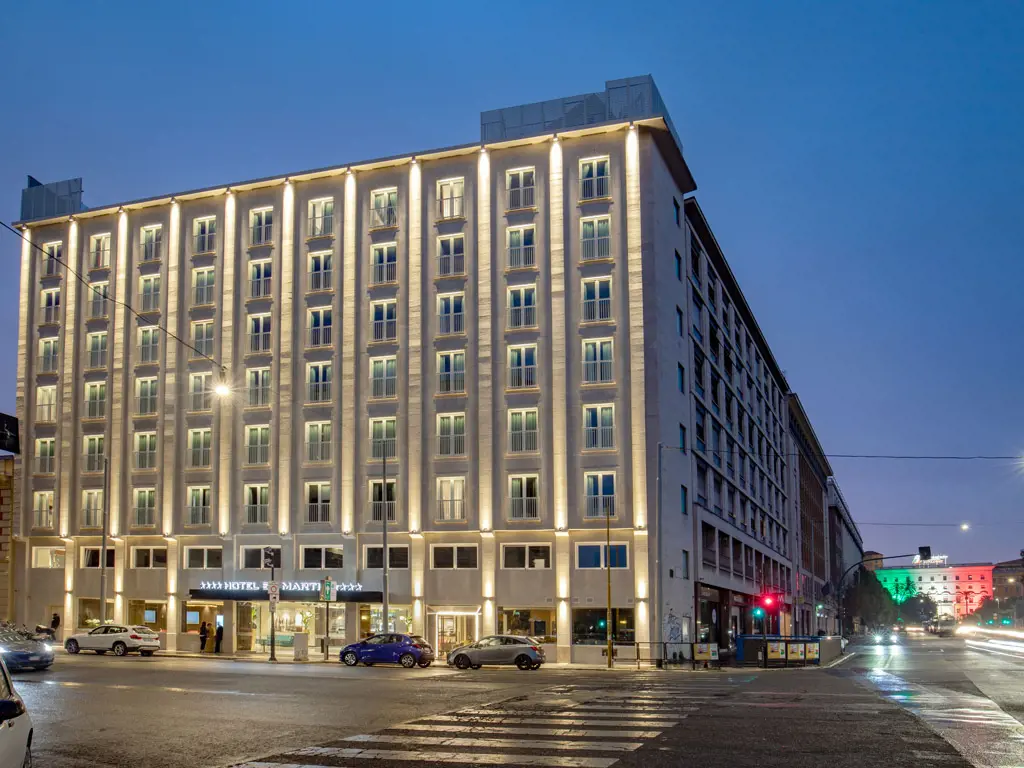 <p style="text-align: center;"><strong>Hotel St. Martin</strong></p>
<p style="text-align: center;"><span>Via San Martino della Battaglia, 58, </span><span>00185 Roma</span></p>