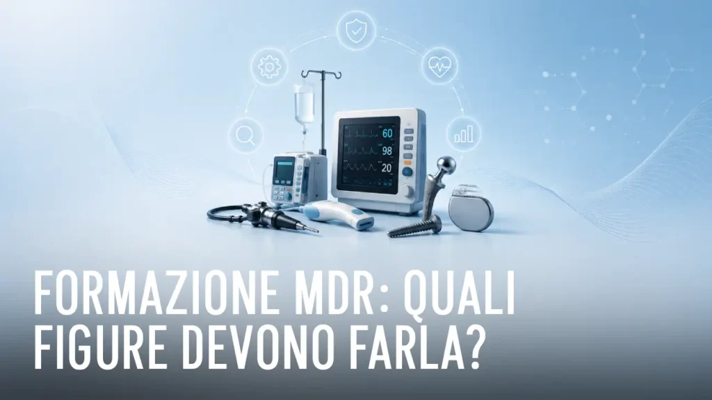Formazione MDR: quali figure devono farla?